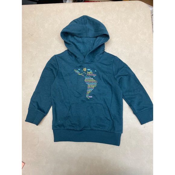 Latino Heritage Month Toddler Latin America Hooded Sweatshirt - 3T - Picture 3 of 7